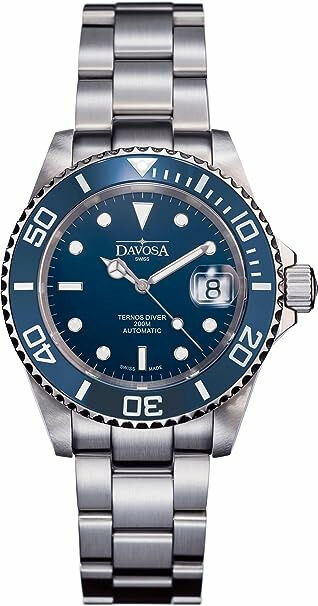Davosa Damen Automatikuhr Ternos Ceramic Automatic Silber 16155540