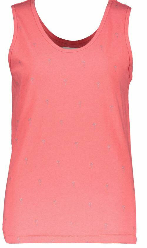 Top mit Palmenprint