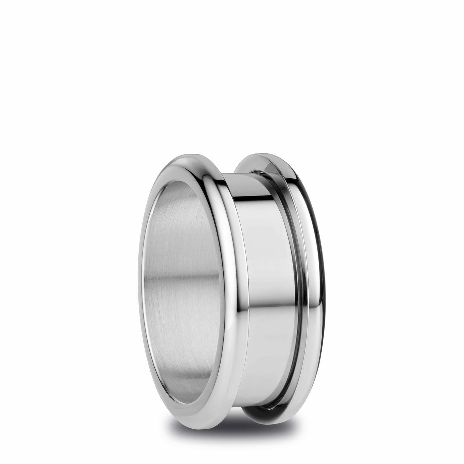 Bering Damen Außenring Größe 60 Silber 526-10-94