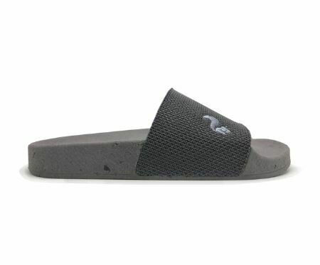 Thies 1856 ® Eco Beach Slide vegan dunkelgrau blau (W/M/X)