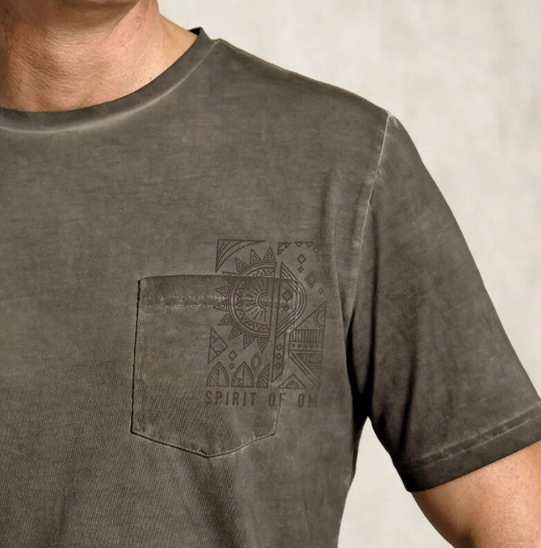 T-Shirt men - mit Tasche Mountain