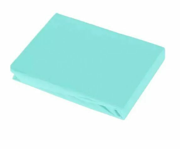 Spannbetttuch in Fei-Jersey beachblue