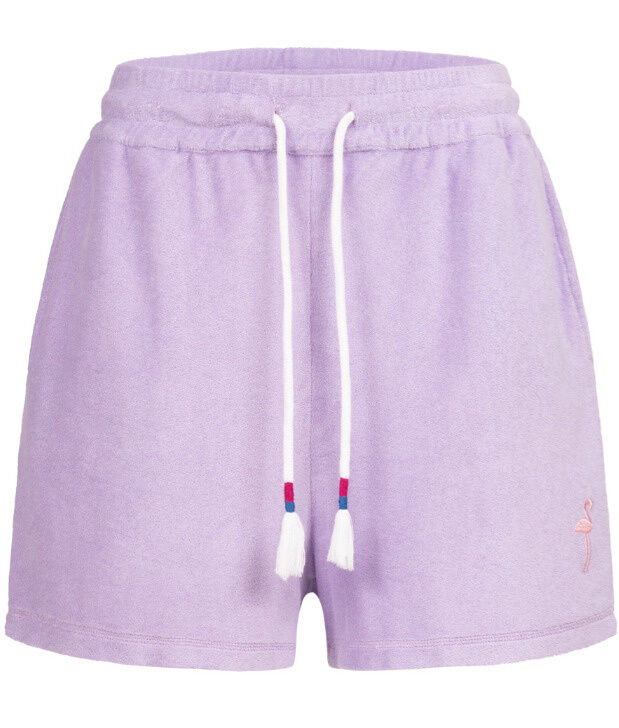 Shorts Frottee flieder