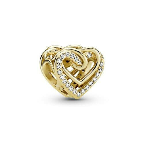 Charm Pandora 769270C01 Corazones entrelazados