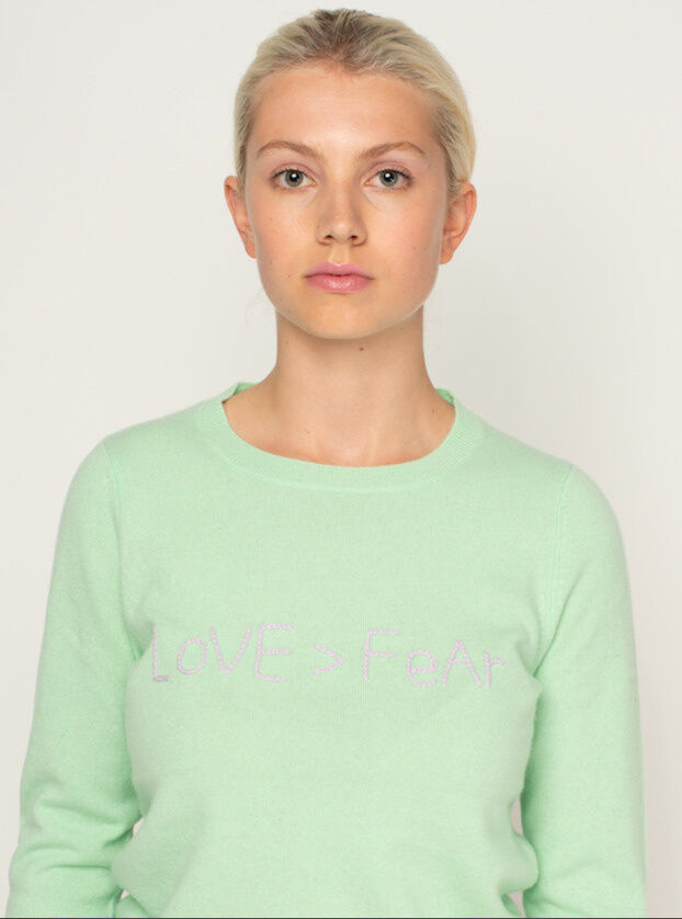 Kaschmir Pullover Love > Fear