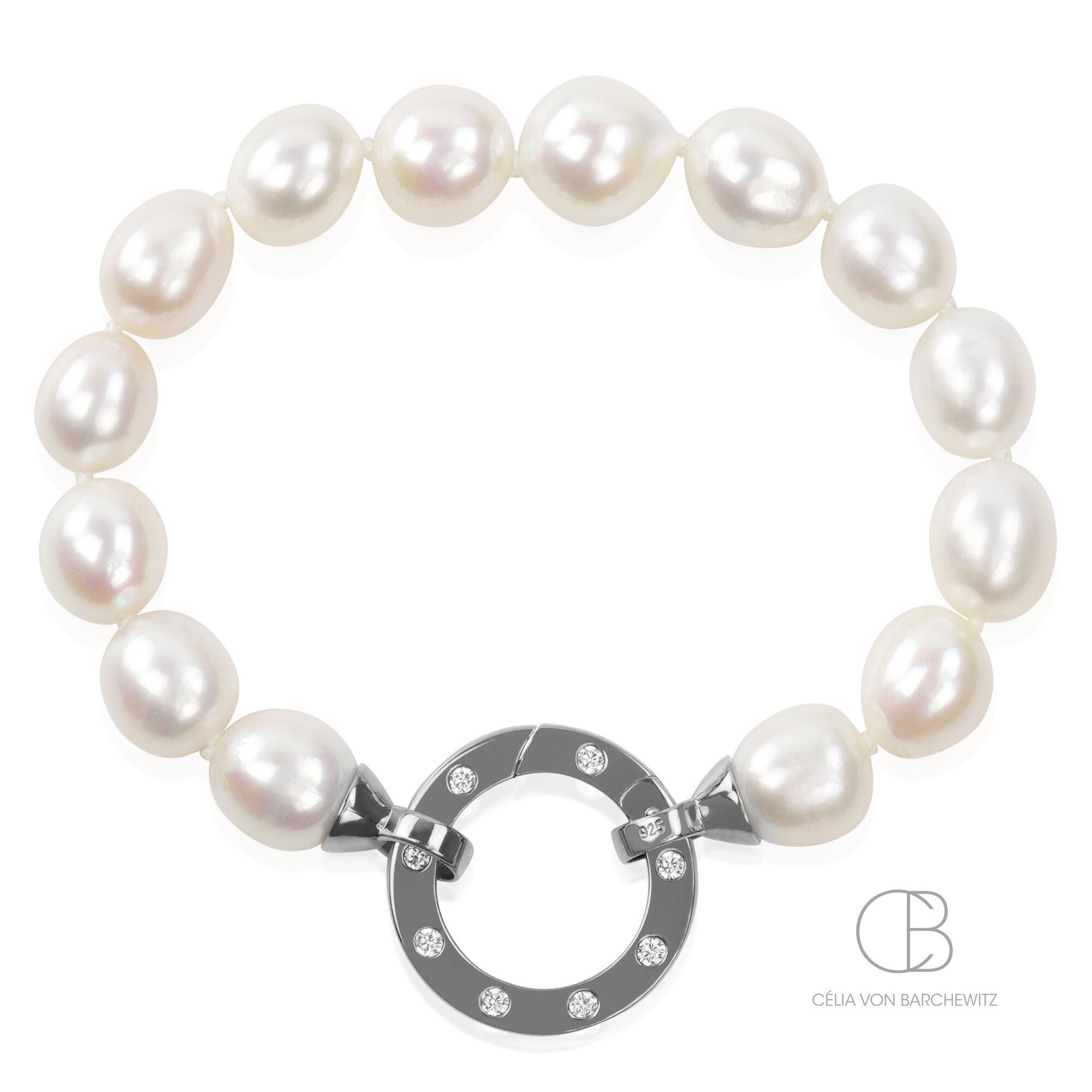 Armband "Zeitlos schön" weiiß