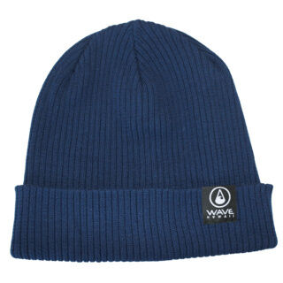 WAVE HAWAII Beanie Bio Cotton Blue