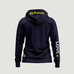 Hoodie French Navy Heart