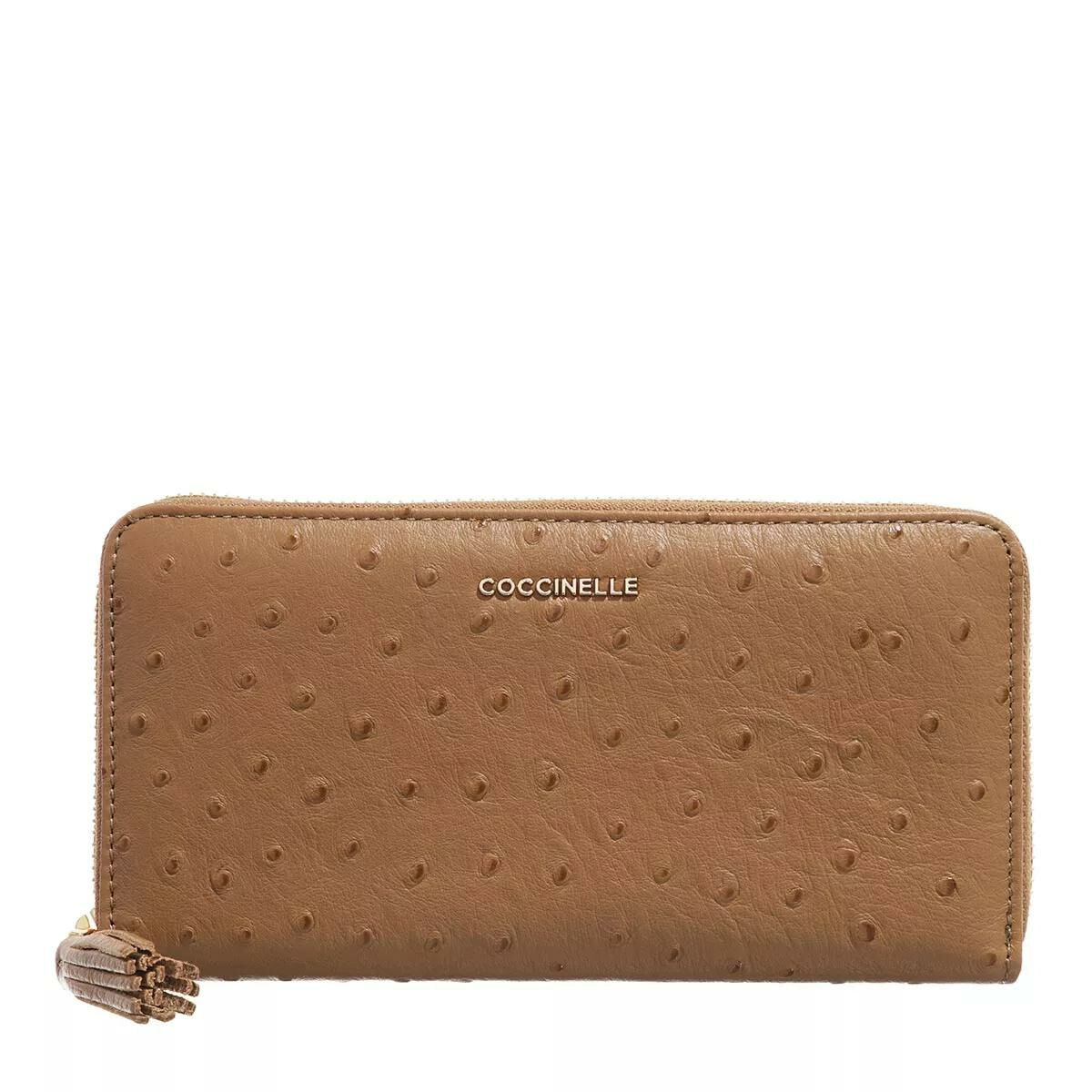 Coccinelle Portemonnaie mit Zip-Around-Reißverschluss