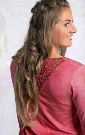 Shirt 3/4-Arm Peaceful Lotus pink-orchidee