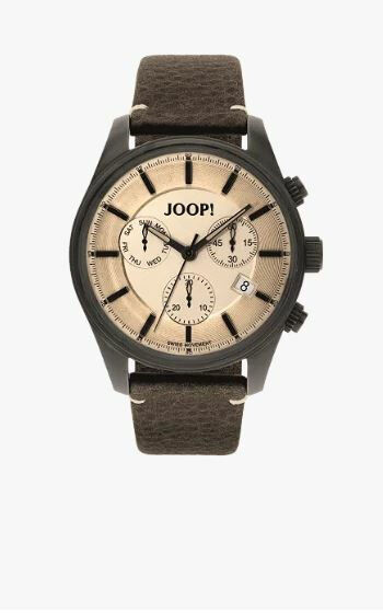 Joop Herrenuhr in Braun/Beige 2022842