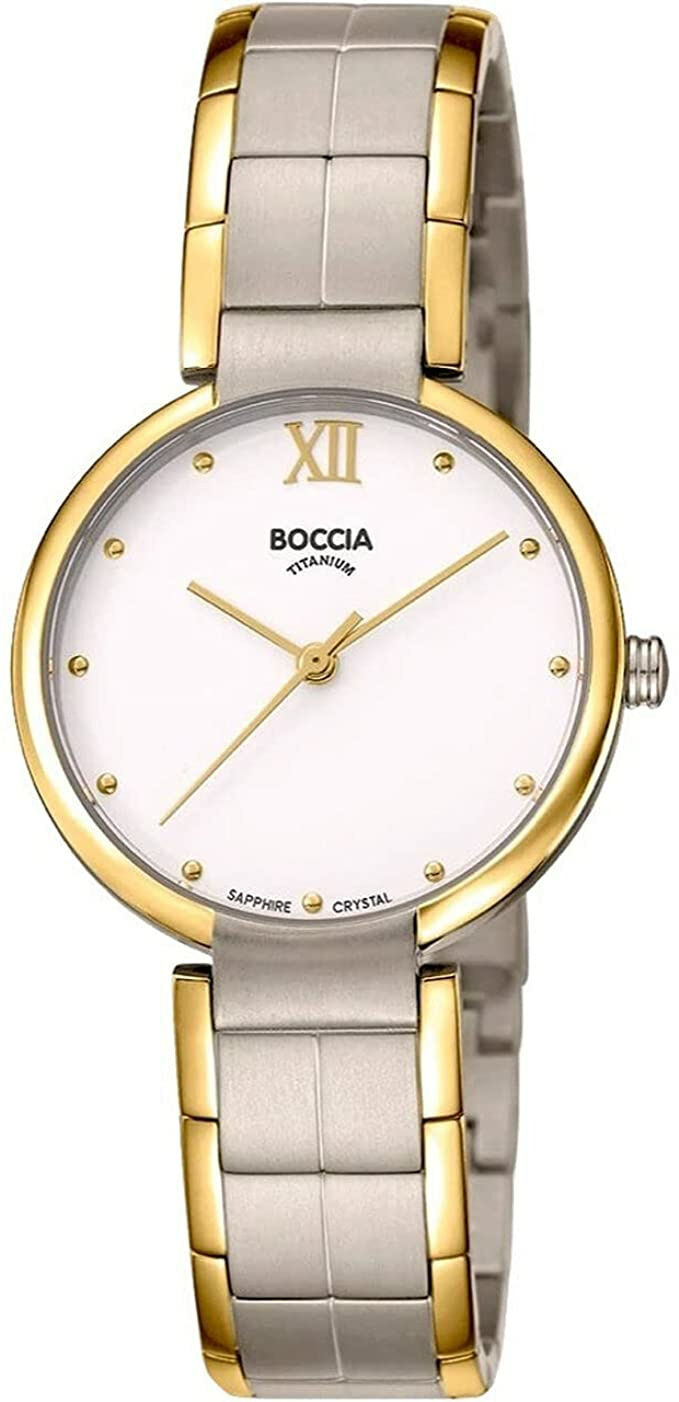 Boccia Analoguhren 3313 02 Gelbgold dein juwelier