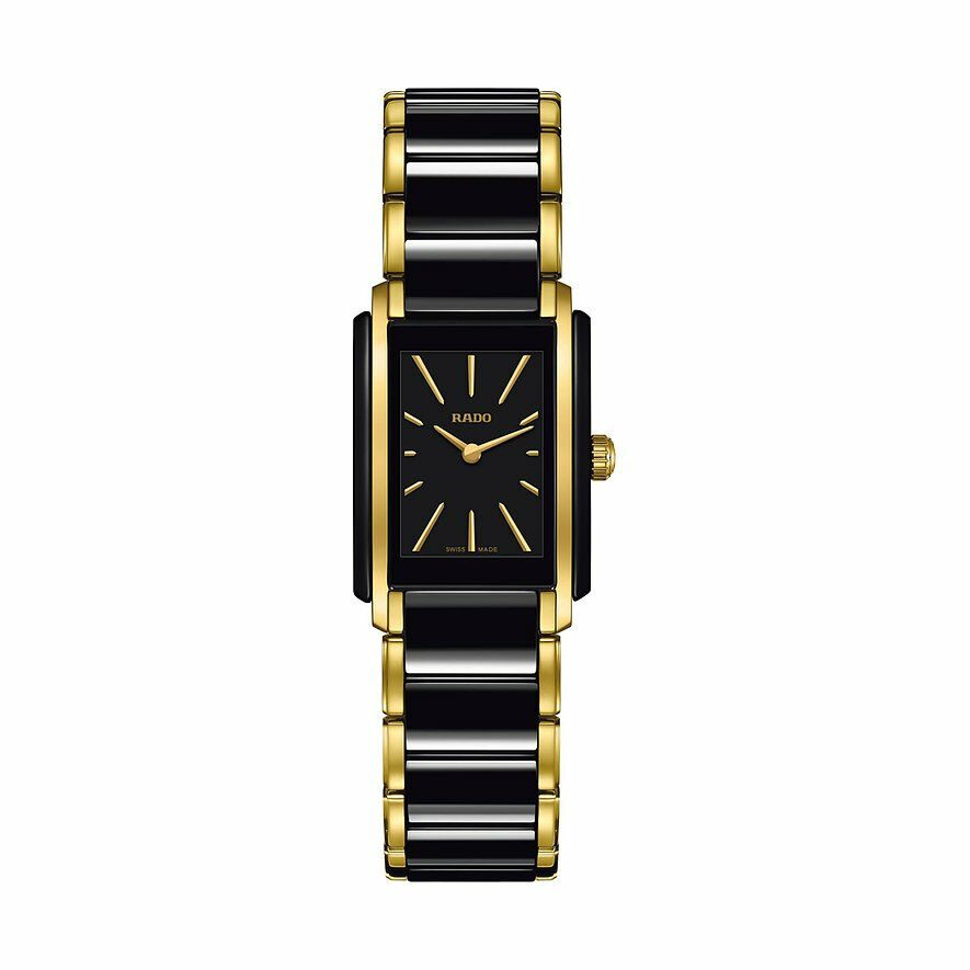 Rado Damen Analoguhr Integral Schwarz Gold R20845162