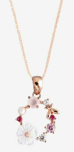 Halskette Blumen, vergoldet | COLLIER FLOWER DREAM