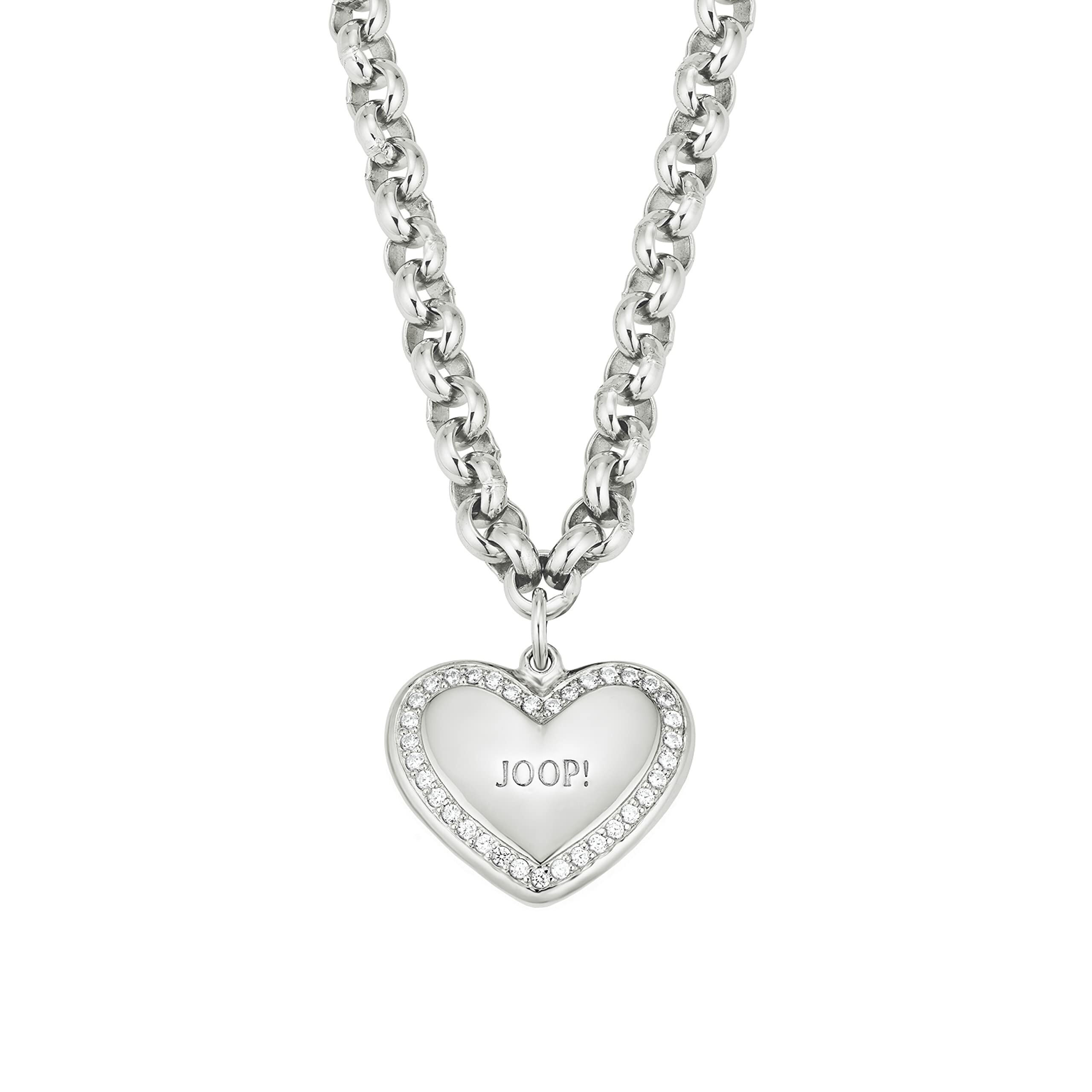 Joop! 925 Sterling Silber Damen Schmuck, mit Zirkonia synth., Silber, Kommt in Schmuck Geschenk Box