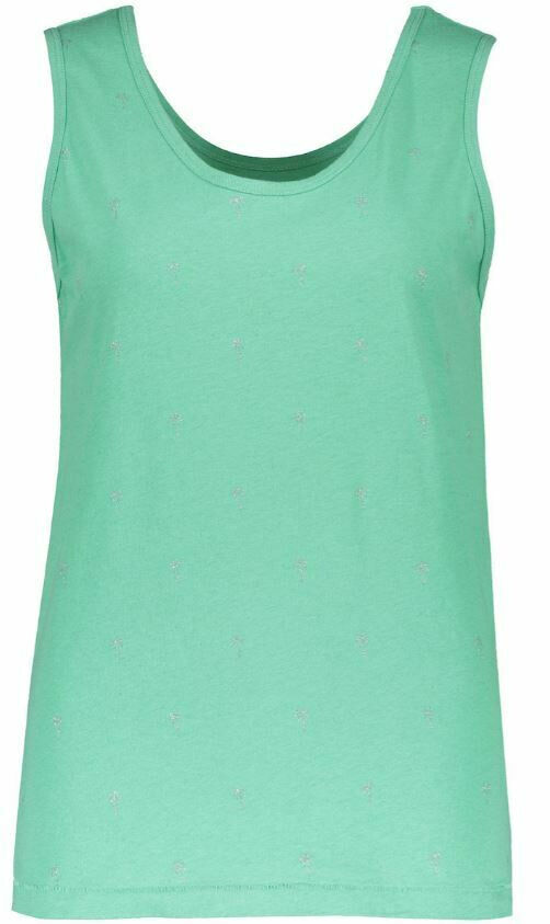 Top mit Palmenprint