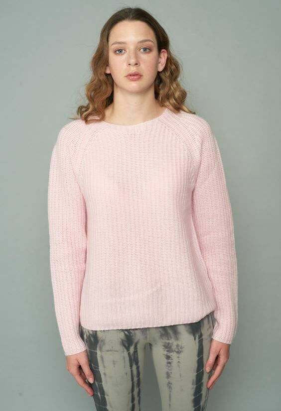 Kaschmir Pullover Rippstrick