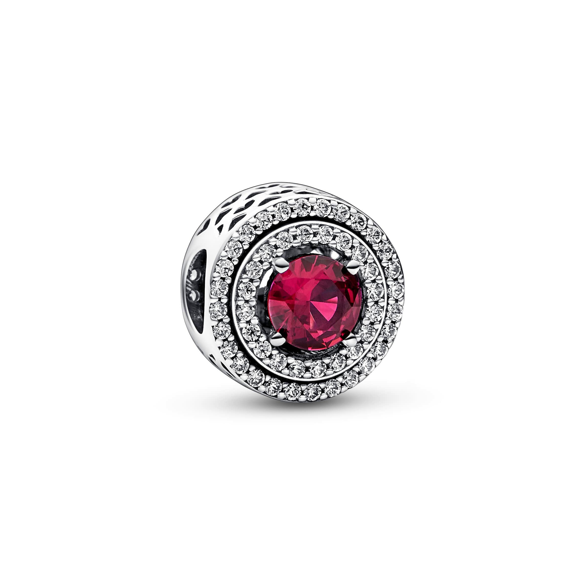 Charm Pandora Timeless 792418C01 Círculo rojo