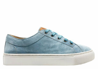 thies ® Veggie Tanned Sneakers light blue sky (W)