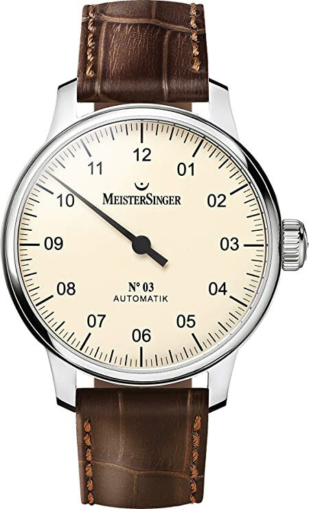 Meistersinger Einzeigeruhr N°03 AM903