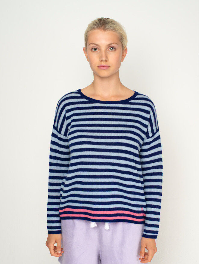 Kaschmir Ringel Pullover