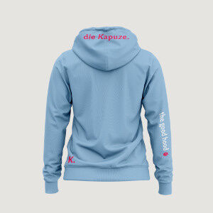 Hoodie Sky Blue Heart