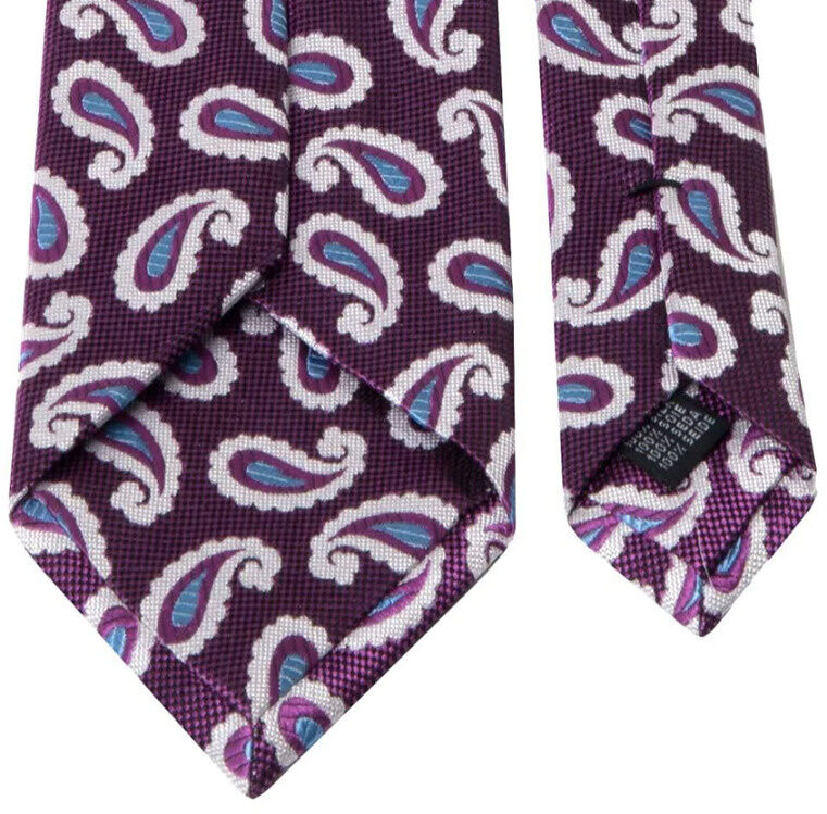 SEIDEN-JACQUARD KRAWATTE MIT PAISLEY-MUSTER