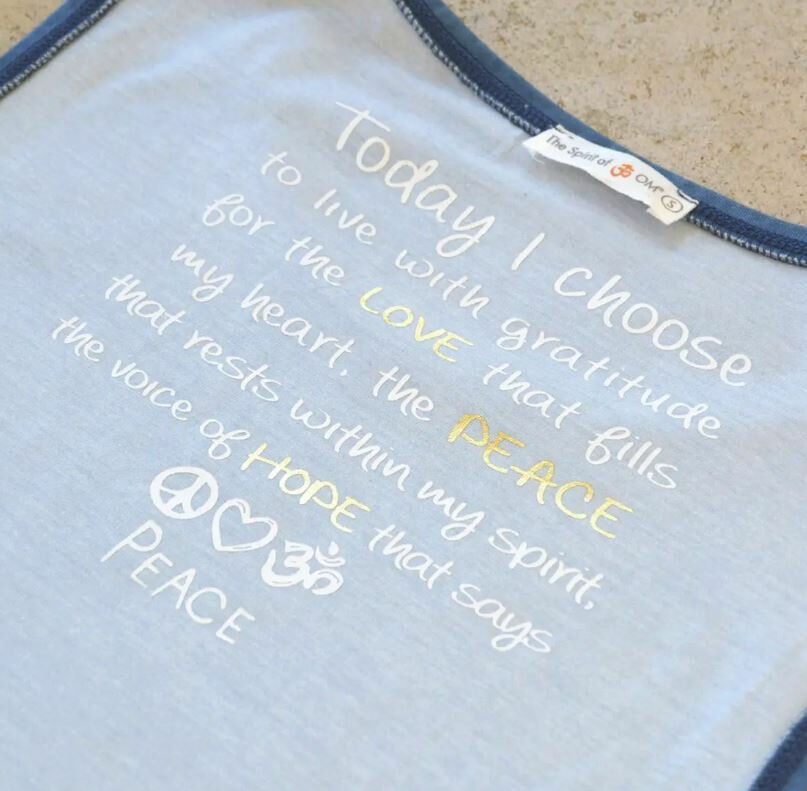 Yoga-Top Peace OM