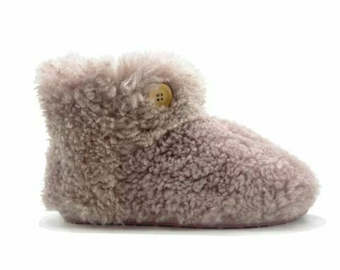 Thies 1856 ® Schaffellpantoffel Pink (W)