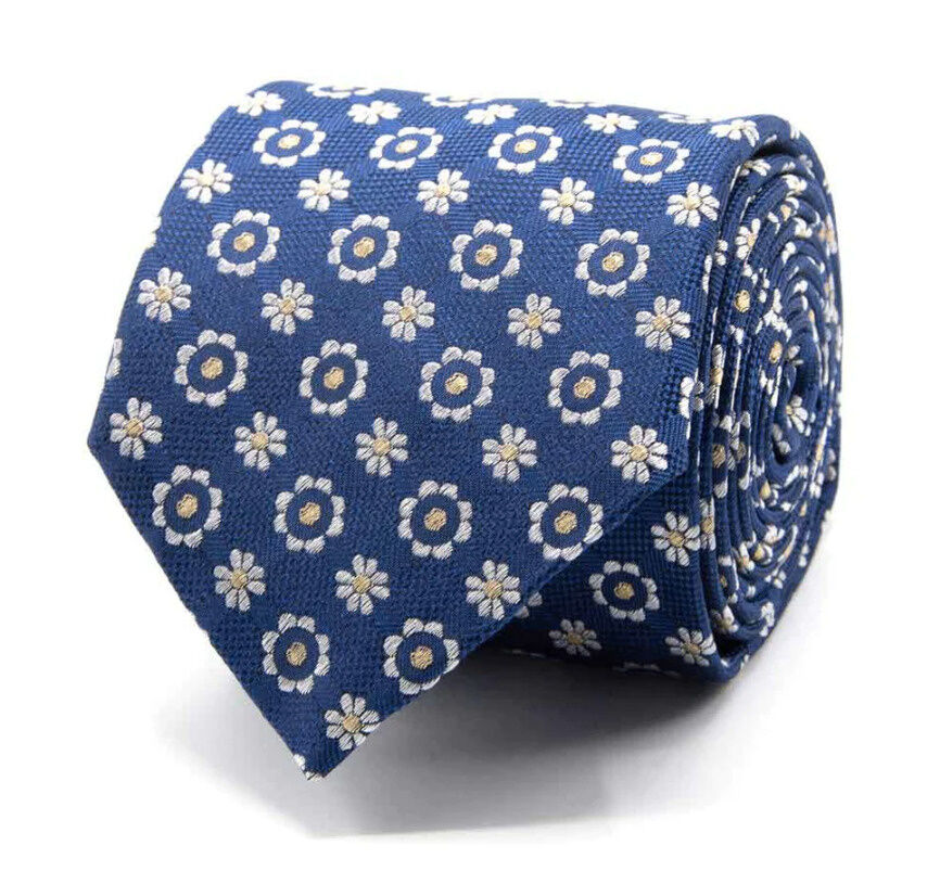 SEIDEN-JACQUARD KRAWATTE MIT FLORALEM MUSTER