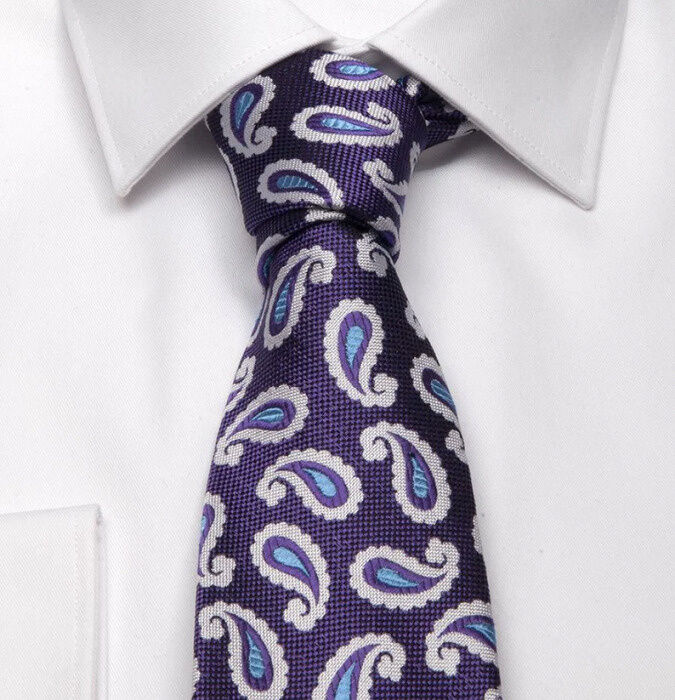 SEIDEN-JACQUARD KRAWATTE MIT PAISLEY-MUSTER