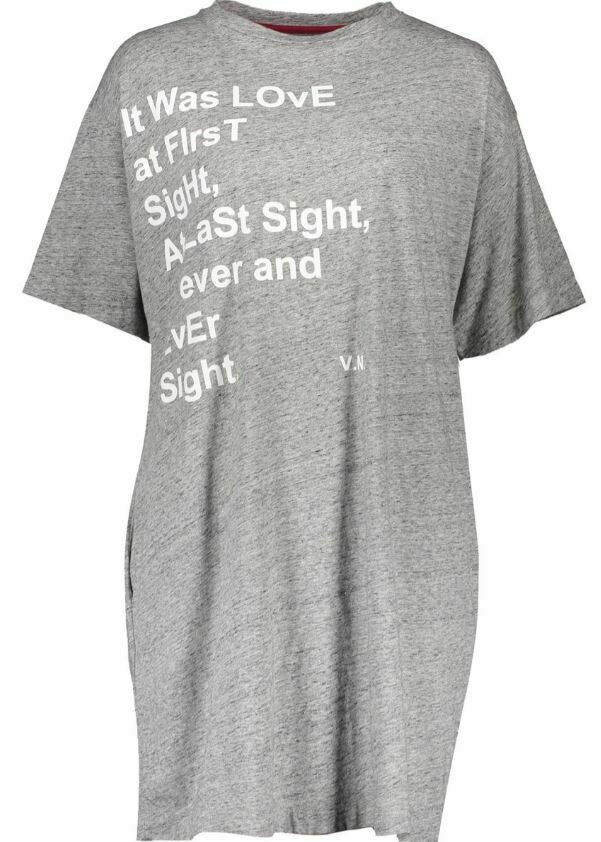 Shirt Kleid mit Lurex