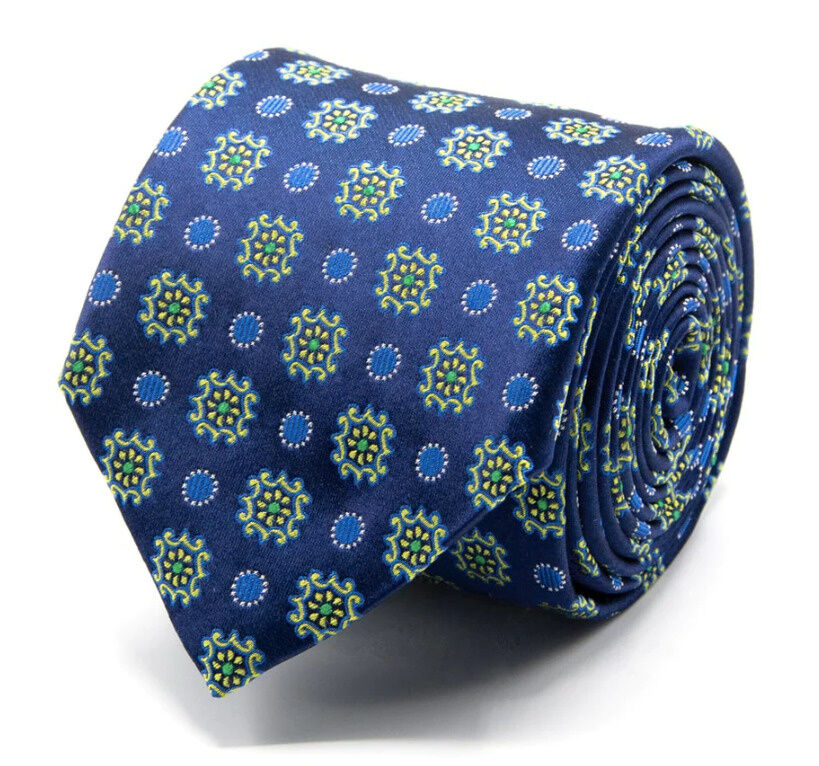 SEIDEN-JACQUARD KRAWATTE MIT GEOMETRISCHEM MUSTER