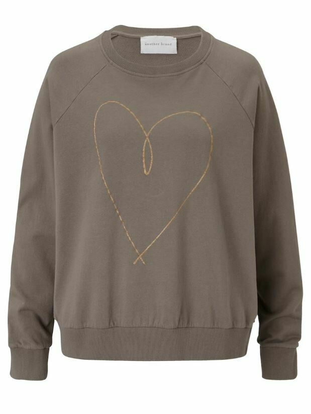 Sweatshirt Glitter Herz