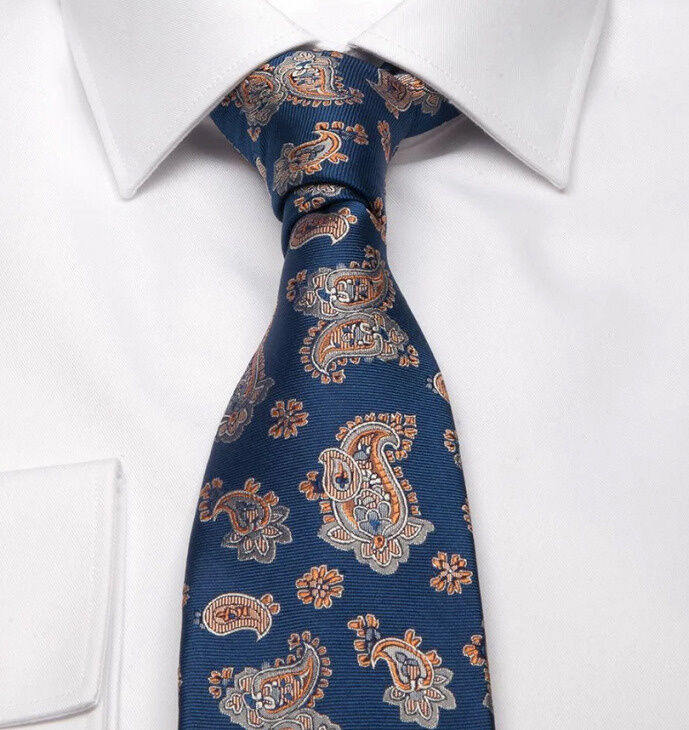 SEIDEN-JACQUARD KRAWATTE MIT PAISLEY-MUSTER