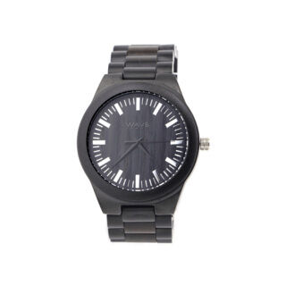 WAVE HAWAII Holzuhr Men Ebenholz + M