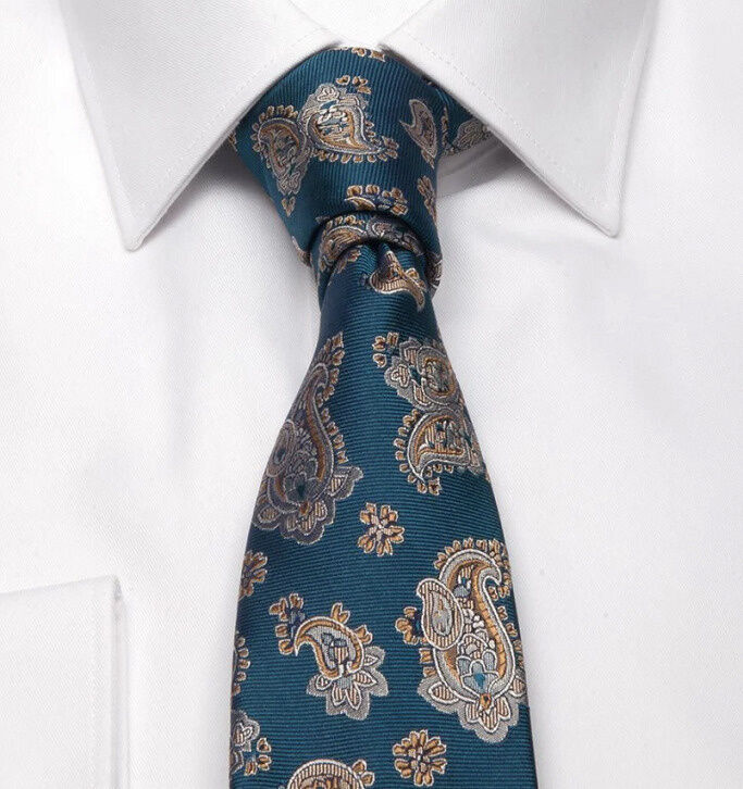 SEIDEN-JACQUARD KRAWATTE MIT PAISLEY-MUSTER