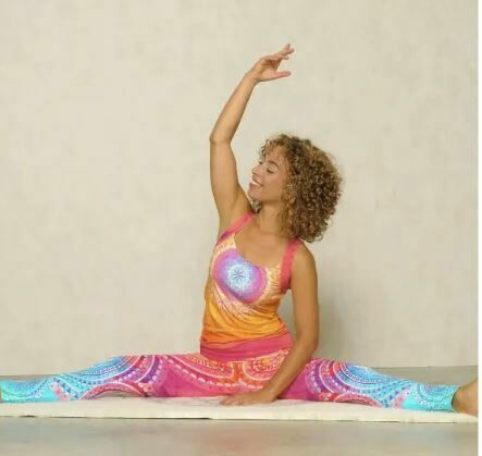 Yoga-Top Chakra mango-pink
