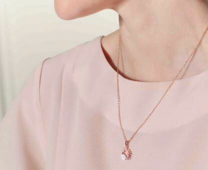 Halskette Blumen, vergoldet | COLLIER FLOWER DREAM
