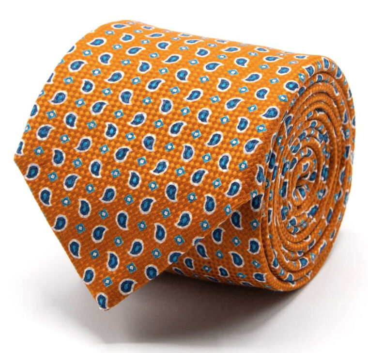 PANAMA-KRAWATTE MIT PAISLEY-MUSTER
