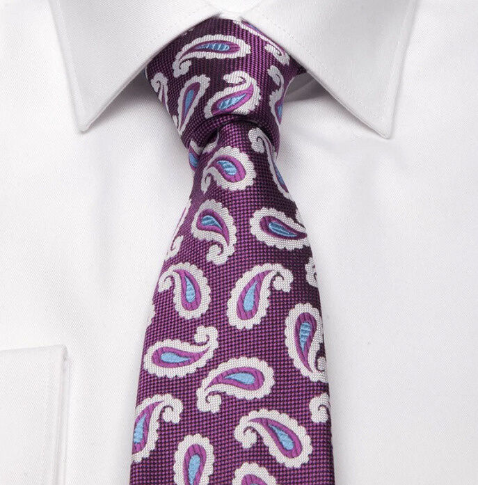 SEIDEN-JACQUARD KRAWATTE MIT PAISLEY-MUSTER