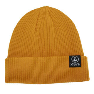 WAVE HAWAII Beanie Bio Cotton Mustard