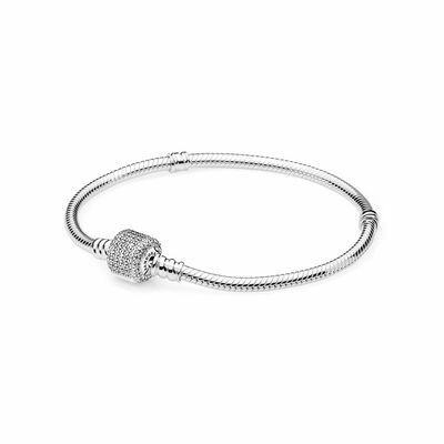 Armband mit Pavee-Kugelverschlu