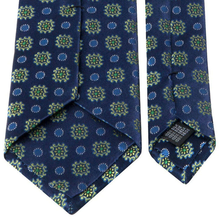 SEIDEN-JACQUARD KRAWATTE MIT GEOMETRISCHEM MUSTER