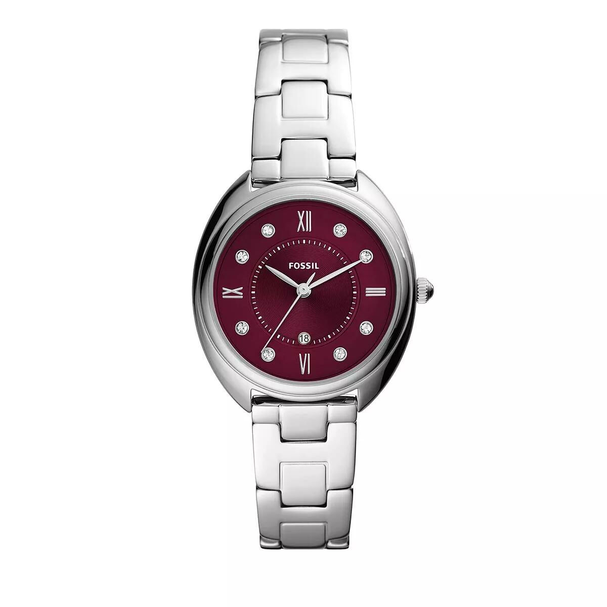 Fossil Quarz-Uhr