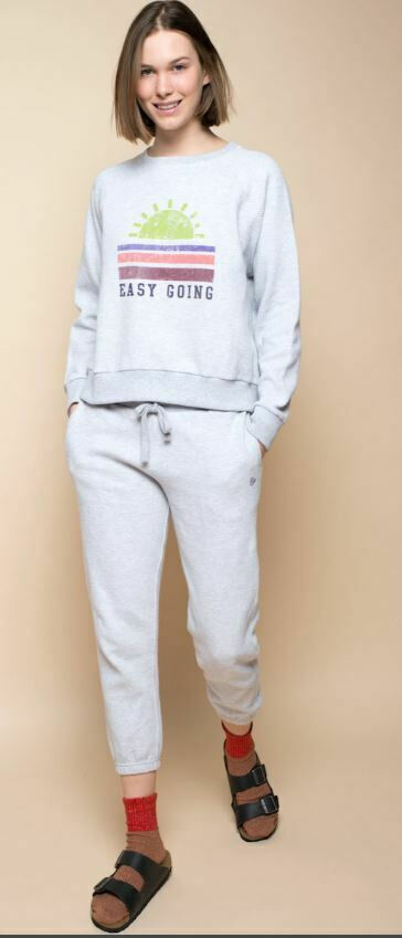 Sweatpants in Strukturoptik
