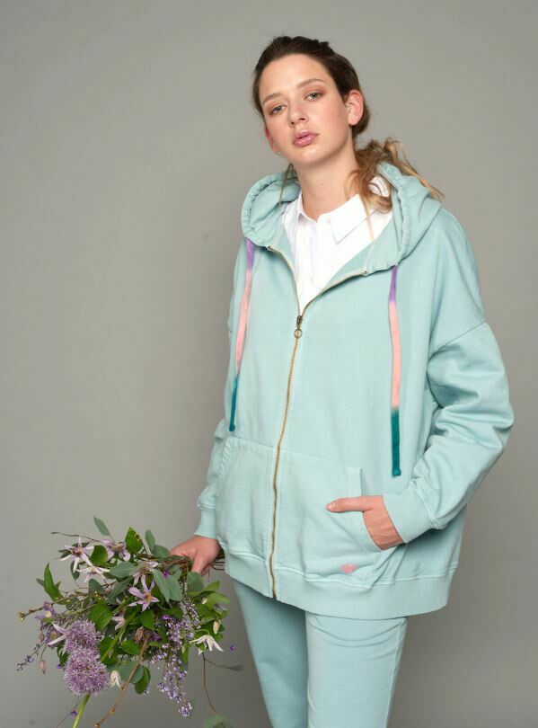 Sweatjacke mit Kapuze