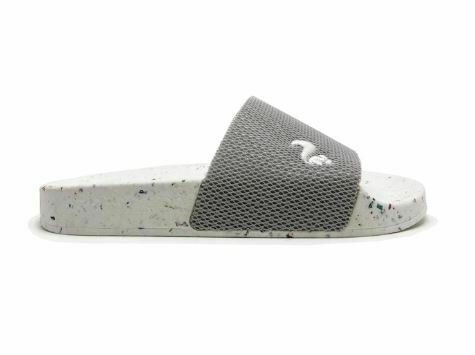 Thies 1856 ® Eco Beach Slide vegan grauweiß (W/M/X)