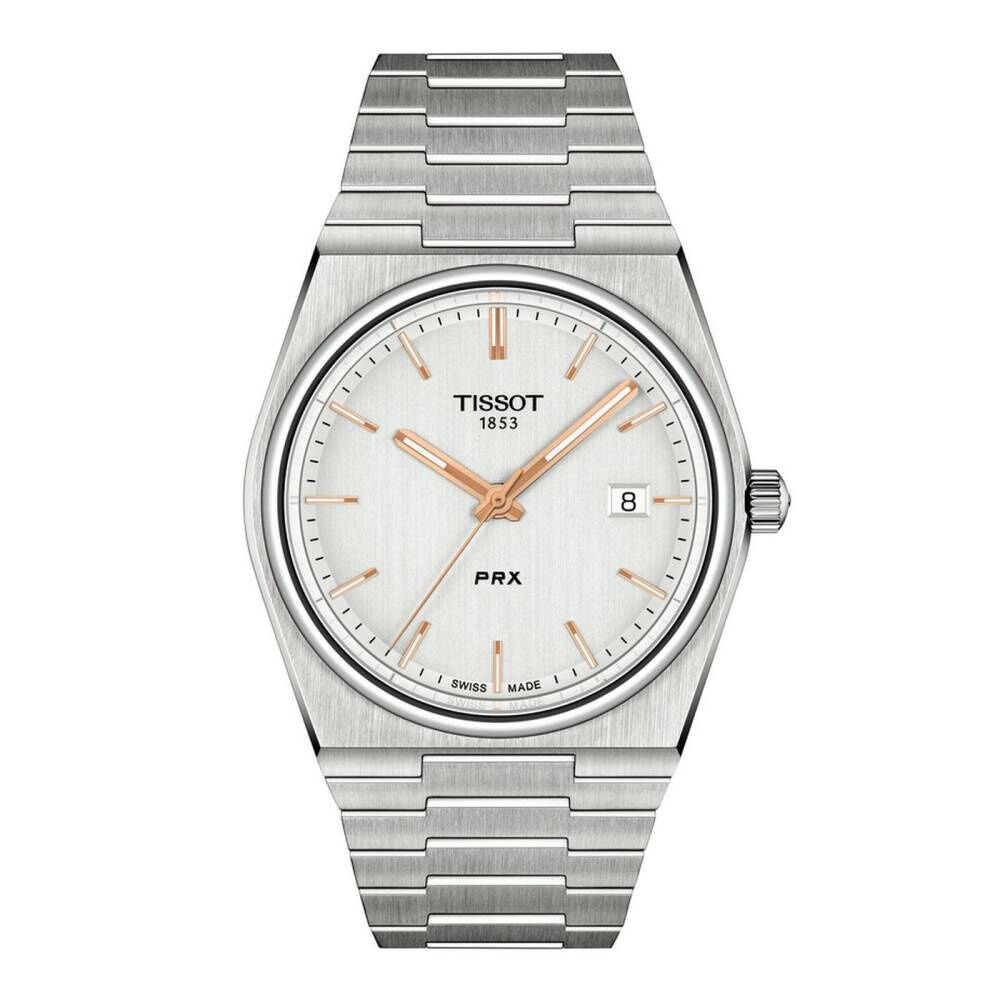 TISSOT Herrenuhr T-Classic PRX Bicolor T137.410.11.031.00