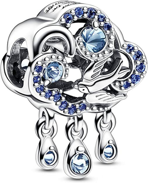 Charm Pandora Moments 792569C01 Golondrinas azul